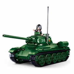 military moc ww2 215 battle tank bricks toys