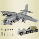 military moc ww2 ac-130 gunboat aircraft bricks kids toys military moc ww2 ac-130 gunboat aircraft bricks kids toys