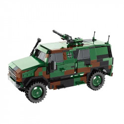 military moc ww2 atf dingo car infantry vehicle bricks toy