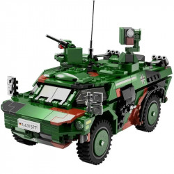 military moc ww2 german fennek armored vehicle bricks toy