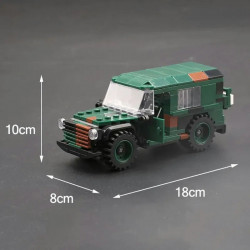 military moc ww2 lkw leicht wolf gl armored car bricks toys