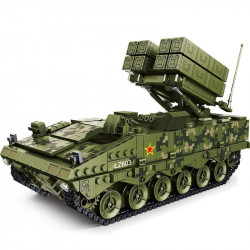 military moc ww2 red arrow anti-tank missile bricks toys