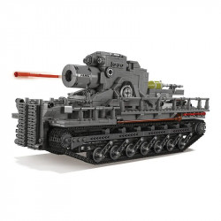 military motorized karl mortar bricks toy 20028
