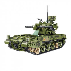 military self-propelled 35mm artillery bricks toys