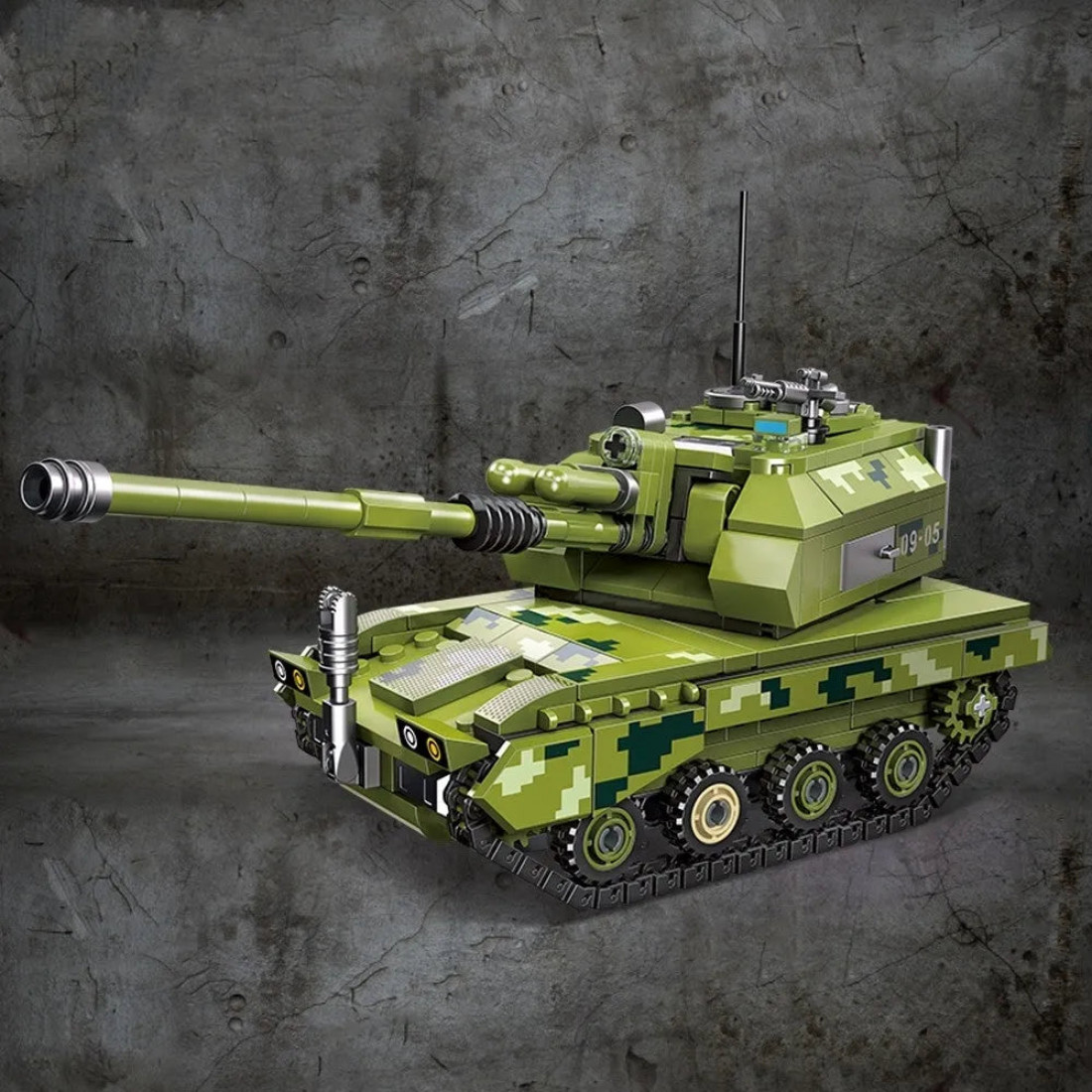 Howzer Toy military type 05 self-propelled howitzer tank bricks toy - military ...