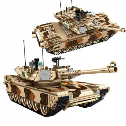 military us m1a2 main battle war tank bricks toys