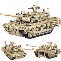 military ww2 99a main battle tank bricks toy