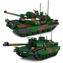 military ww2 army leclerc main battle tank bricks toy