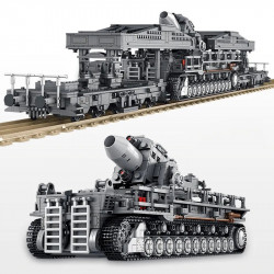 military ww2 karl heavy carronade mortar railway bricks toy