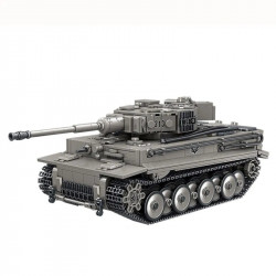 military ww2 moc tiger 1 heavy battle tank bricks toy