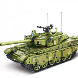 military ww2 type 99a moc main battle tank bricks toy
