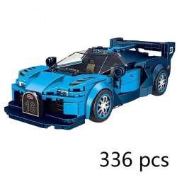 mini bugatti vision gt sports racing car bricks toys 27001