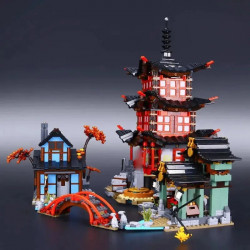 moc 06022 ninjago temple of airjitzu bricks toys