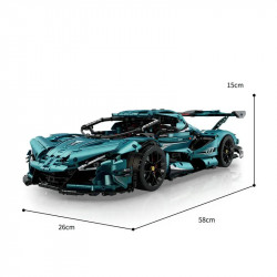 moc 10612 gumpert apollo ie super racing car bricks toys