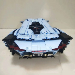moc 13056 app rc racing car lamborghini hyper bricks toy