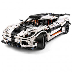 moc 13120 supercar koenigsegg one racing car bricks toys
