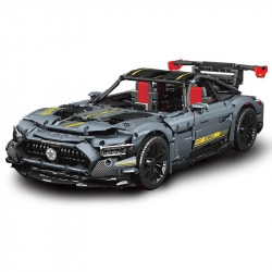moc 13123 amg gtr shadow roadster racing car bricks toys