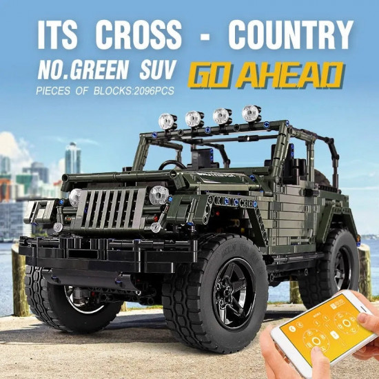 moc 13124 rc app 4wd off-road adventure suv car bricks toy moc 13124 rc app 4wd off-road adventure suv car bricks toy