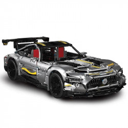 moc 13126 amg gtr quicksilver racing car bricks toys