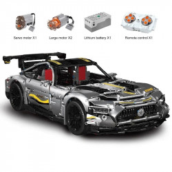 moc 13126 rc app quicksilver racing car bricks toy