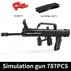 moc 14005 military qbz 95 assault rifle gun bricks toy