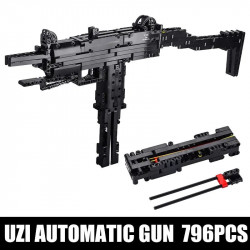 moc 14006 military uzi smg sub machine gun bricks toy