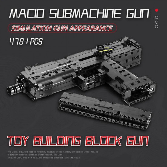 moc 14012 military ingram m10 sub machine gun bricks toy moc 14012 military ingram m10 sub machine gun bricks toy