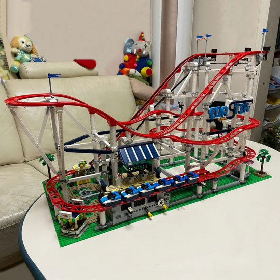 moc 15039 creator expert motorized roller coaster bricks toys moc 15039 creator expert motorized roller coaster bricks toys