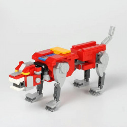 moc 16057 voltron defender transformed bricks toy