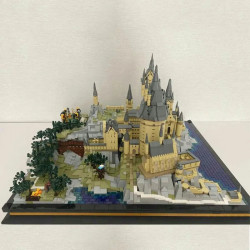 moc 22004 harry potter hogwarts witchcraft school bricks toy