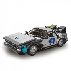 moc 27019 mini delorean-12 time car bricks toys