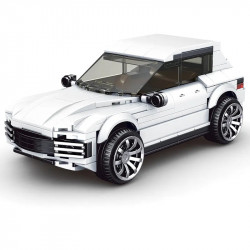 moc 27025 mini off road porsche cayenne suv car bricks toys