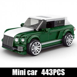 moc 27026 mini coupe classic sports car bricks toys