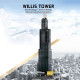 moc 5228 architecture chicago willis tower bricks toy moc 5228 architecture chicago willis tower bricks toy
