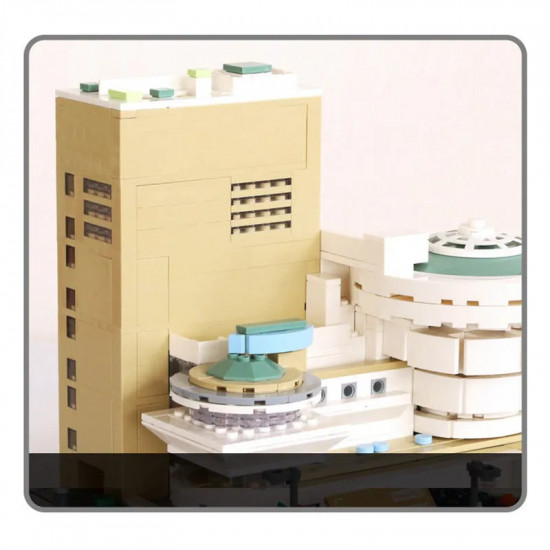 moc 5242 architecture guggenheim museum bricks toys moc 5242 architecture guggenheim museum bricks toys