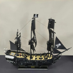 moc 6001 pirates of caribbean black pearl ship bricks toys