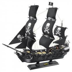 moc 6001 pirates of caribbean black pearl ship bricks toys