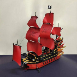 moc 6002 pirates of caribbean queen anne's revenge ship kids toys