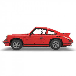 moc 61045 rc motorized classic porsche 911 racing car bricks toy
