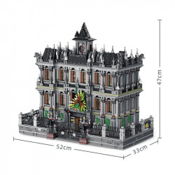 moc 613002 expert creator city lunatic hospital bricks toys