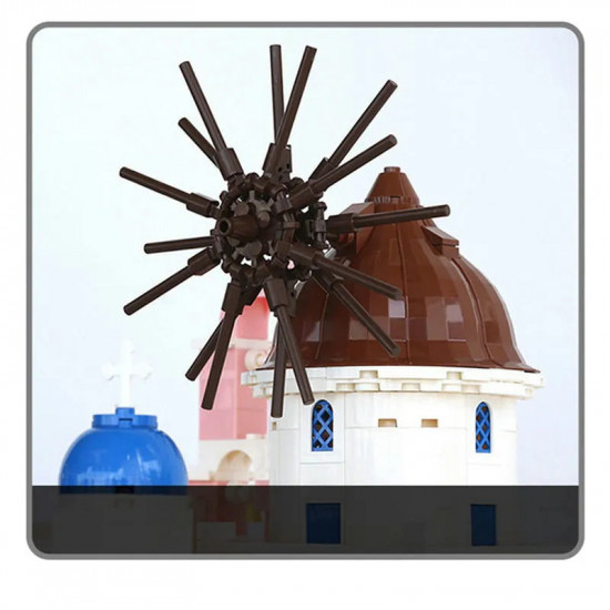 moc 6230 architecture santorini island modern villa bricks toys moc 6230 architecture santorini island modern villa bricks toys