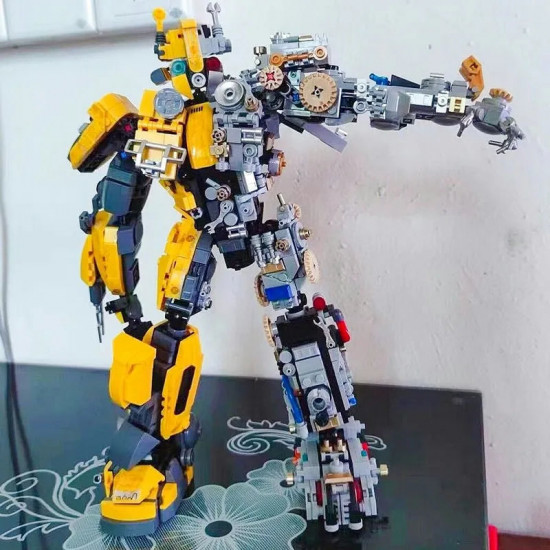 moc 7037 super bumblebee mecha robot bricks toy moc 7037 super bumblebee mecha robot bricks toy