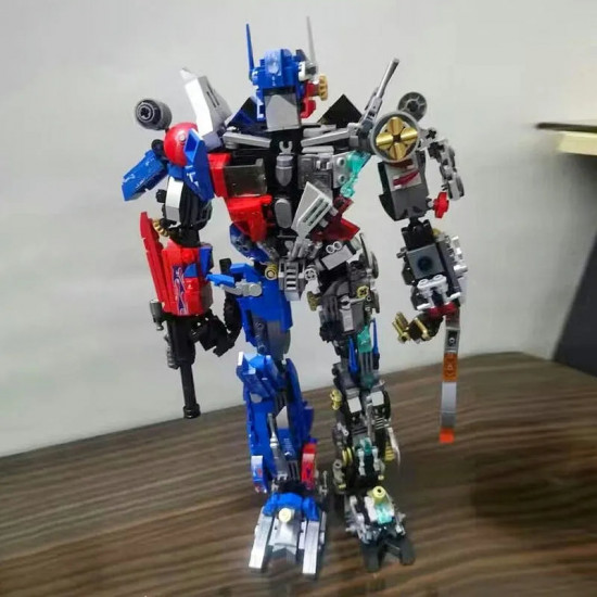 moc 7038 optimus prime mecha justice robot bricks toy moc 7038 optimus prime mecha justice robot bricks toy