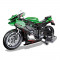 moc 91023 kawasaki ninja zx-10r motorcycle bricks toy