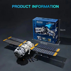 moc aerospace ideas space station core module bricks toy