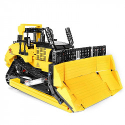 moc app motorized rc bulldozer truck bricks toy 22011