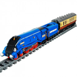 moc app motorized rc class a4 pacific mallard train bricks toy