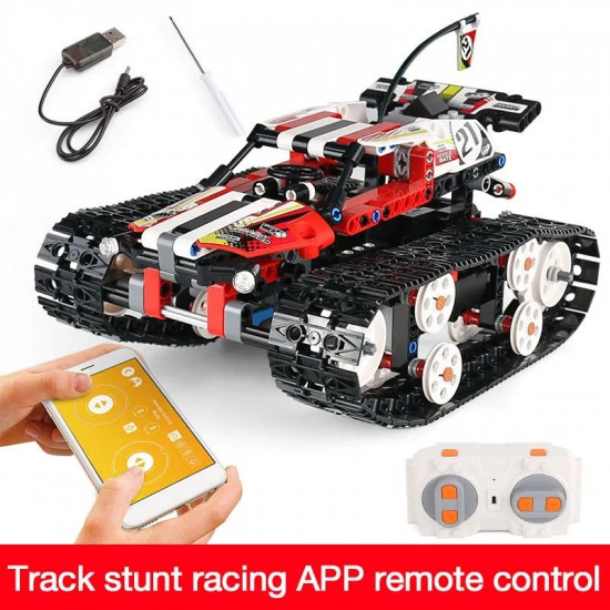 moc app rc motorized crawler stunt car bricks toy 13024 moc app rc motorized crawler stunt car bricks toy 13024