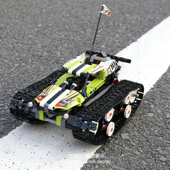 moc app rc motorized stunt crawler car bricks toys 13023 moc app rc motorized stunt crawler car bricks toys 13023