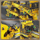 moc app rc pneumatic bulldozer bricks kids toys 17023 moc app rc pneumatic bulldozer bricks kids toys 17023
